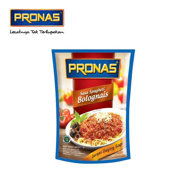 

Pronas Saus Spaghetti Bolognais Pouch 350gr