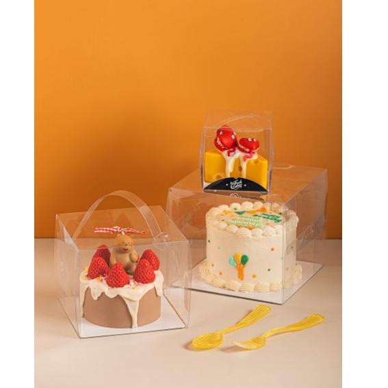 (U6Y4) ★ MIN 5 PCS - Mika kue tart mini, mika cake bento, mika korean cake, mika transparan //Diskon