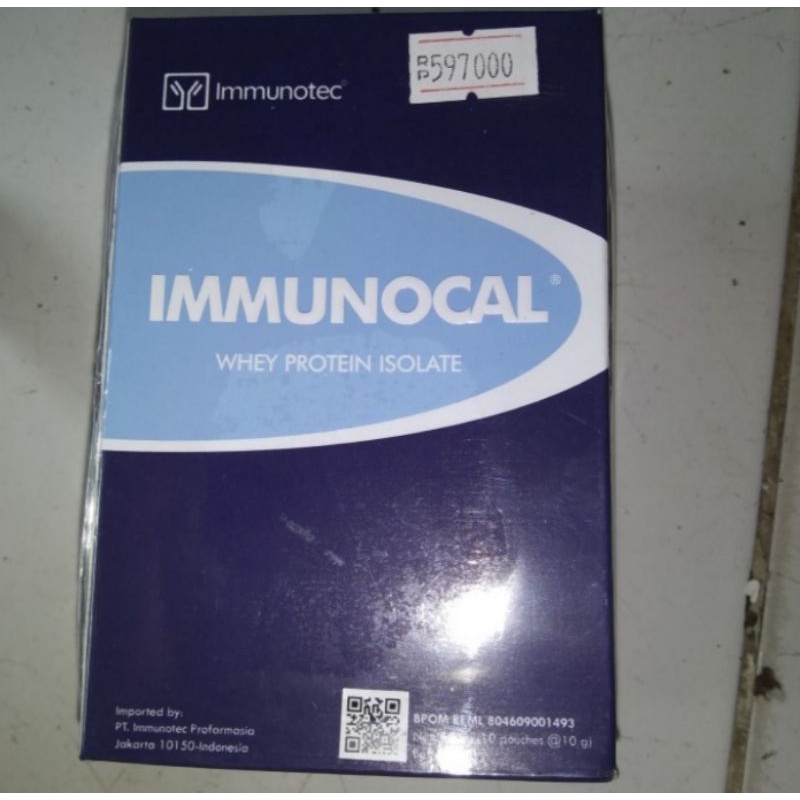 Immunocal Whey Protein Isolate 10 Saset