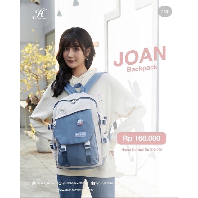 Tas ransel/tas sekolah/JOAN/jims honey