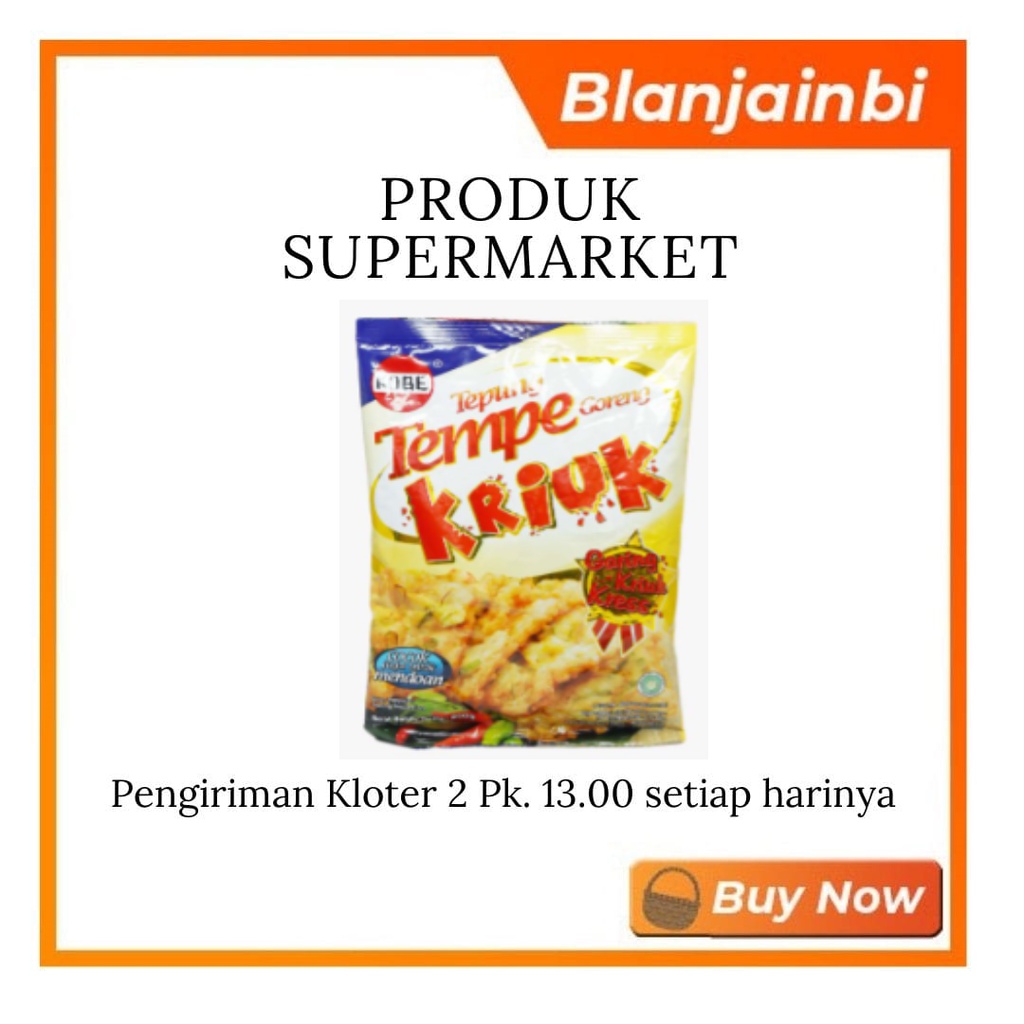 

Kobe Tepung Bumbu Tempe Goreng