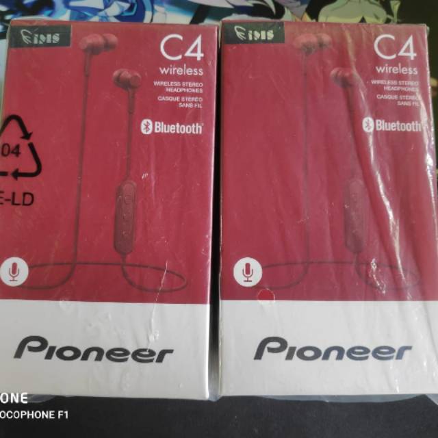 Earphone / Headset PIONEER SE-C4BT Bluetooth JAMINAN ORIGINAL RESMI IMS