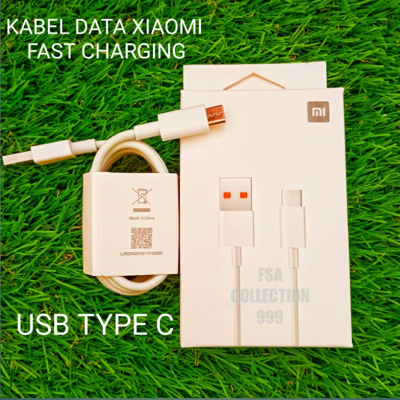 KABEL DATA XMI TYPE C FAST CHARGING REDMI 9/NOTE 9/NOTE 8/NOTE(001)By Xmi