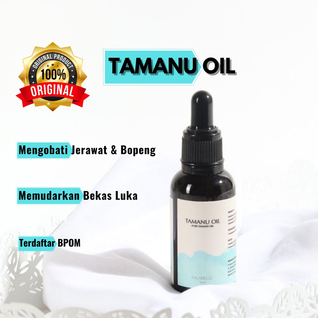 TAMANU OIL BPOM 30 ML HILANGKAN JERAWAT BOPENG ORIGINAL  
