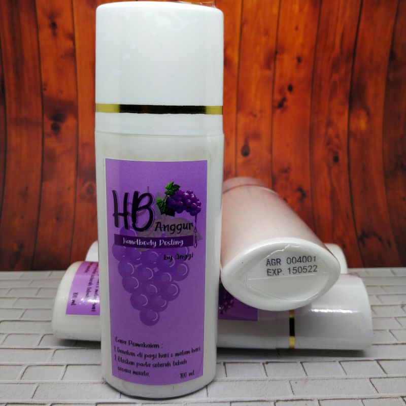 HB DOSTING ANGGUR FULL KLOBE 004001 / HB ANGGUR SUPER DOSIS TINGGI / BODY LOTION By Anggi