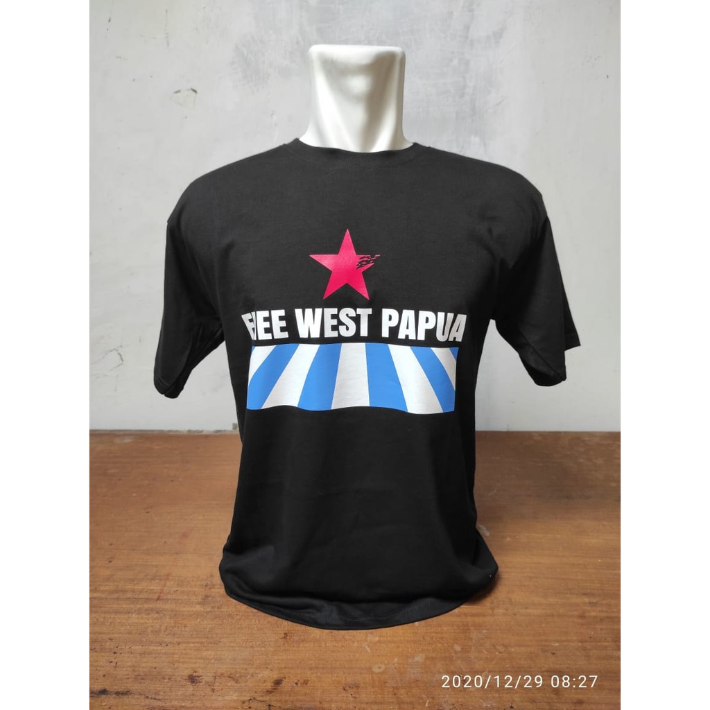 Kaos Free West Papua - Kaos Papua