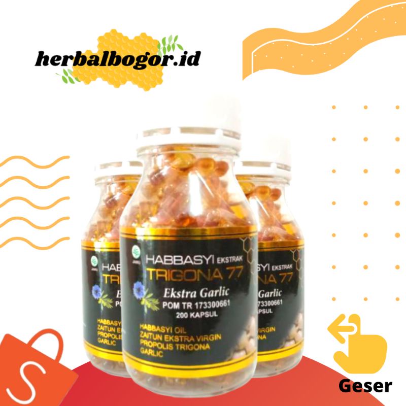HABBASYI EXTRAK TRIGONA 77 EXTRA GARLIC