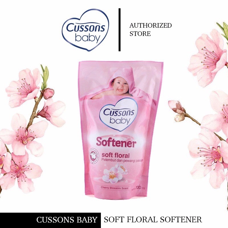 Cussons Baby Softener 700ml - Pelembut Pewangi Pakaian Bayi 700ml