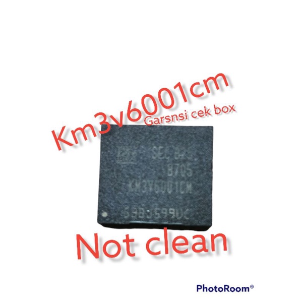 Emmc bga 254 128gb KM3V6 KM3V KM3V6001CM NOT CLEAN GARANSI CEK BOX