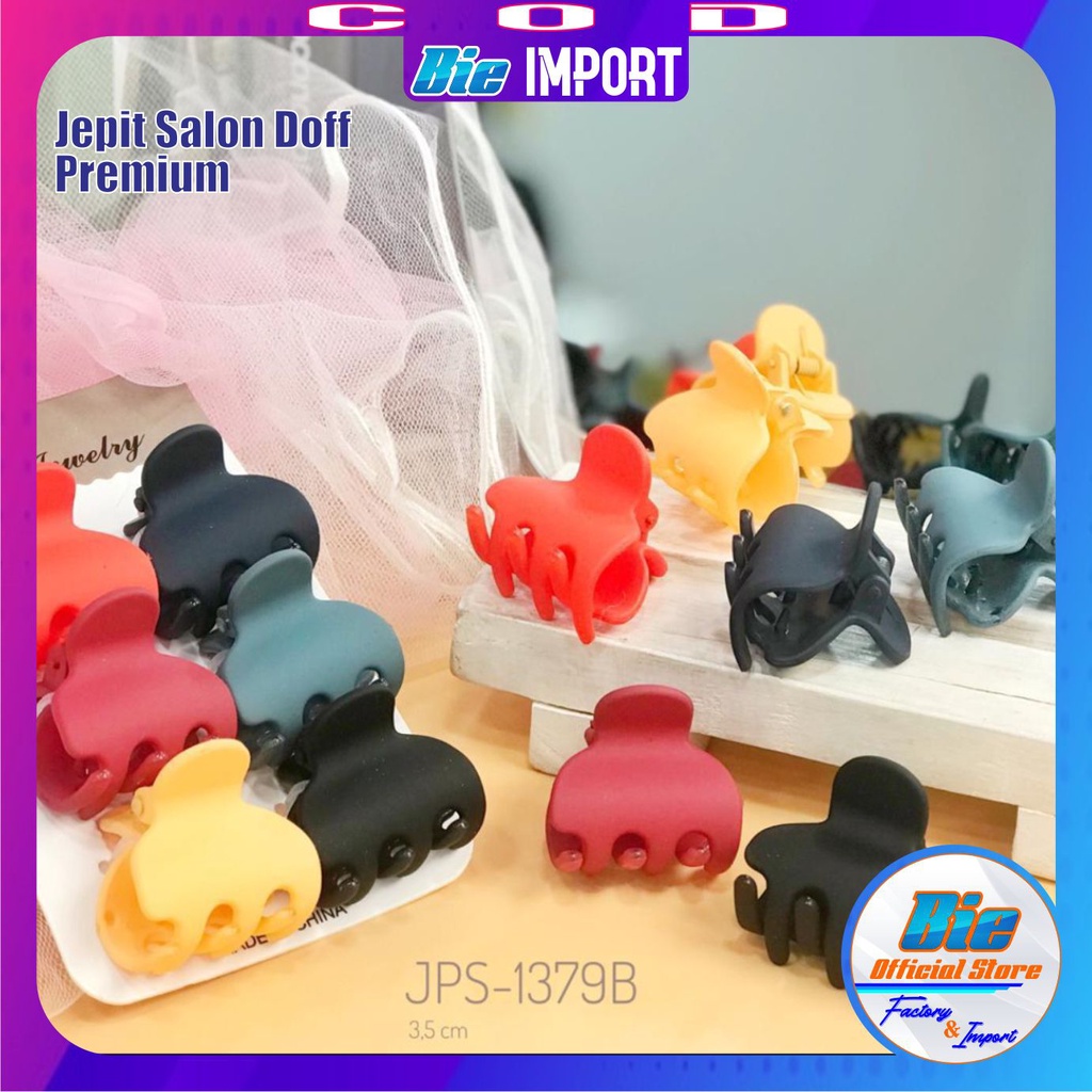 Jepit Salon Doff Premium Size Kecil Impor Best Seller