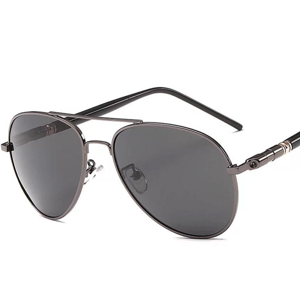 Timekey Kacamata Hitam Polarized Aviation Frame Metal Alloy Untuk Pria C5H5