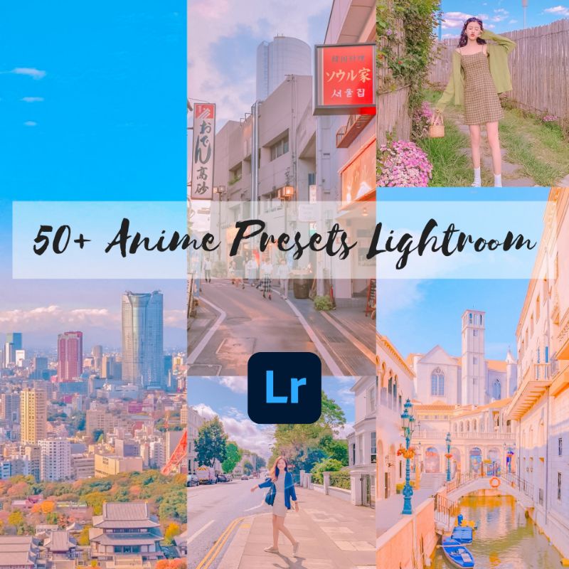 50+ Presets Lightroom Anime Series // For IOS &amp; Android