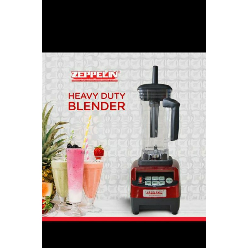Blender heavy duty/high speed merk zeppelin
