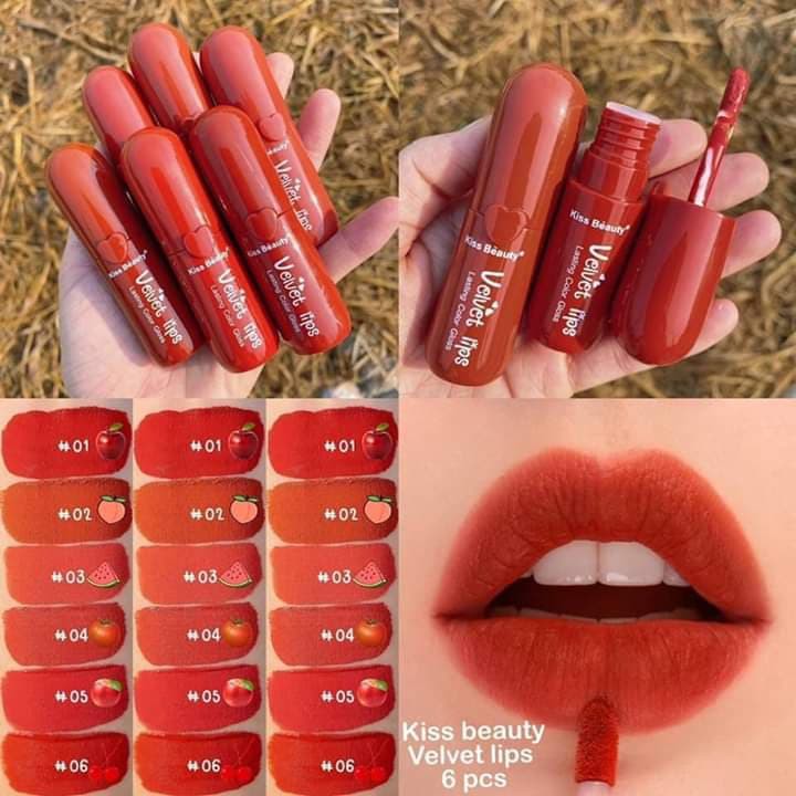 LIPGLOSS KISS BEAUTY VELVET LIPS - KISS BEAUTY MATTE