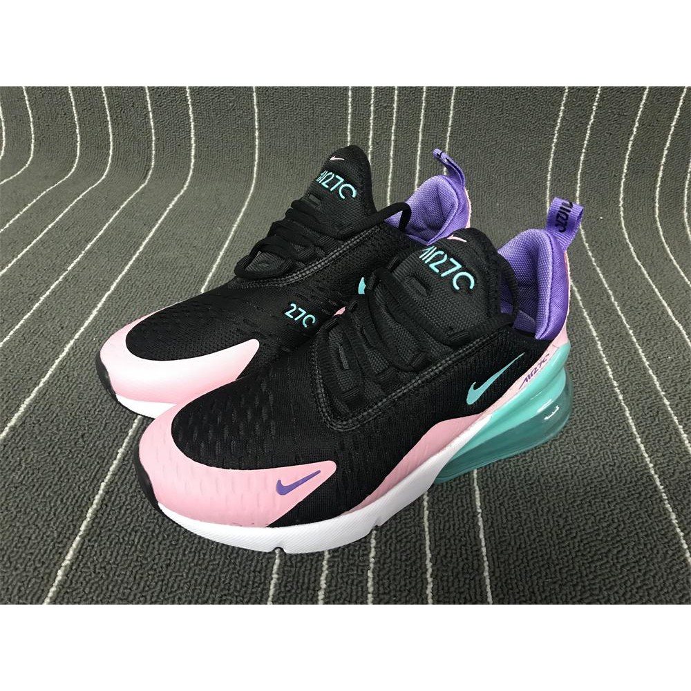 nike air 270 pink and black