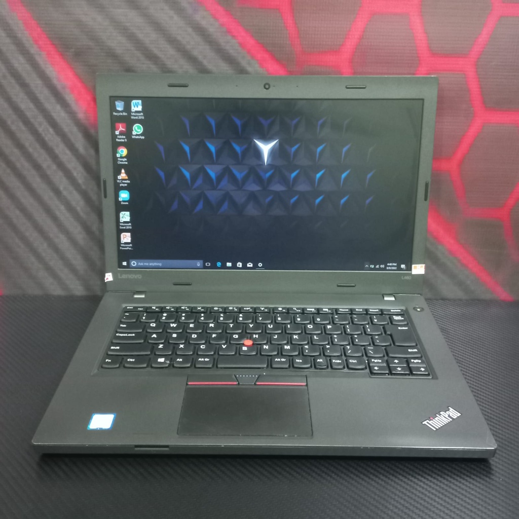 Laptop Lenovo L460 Core i5 Gen 6 Ram 8GB SSD 256GB Win 10 Intel HD 520