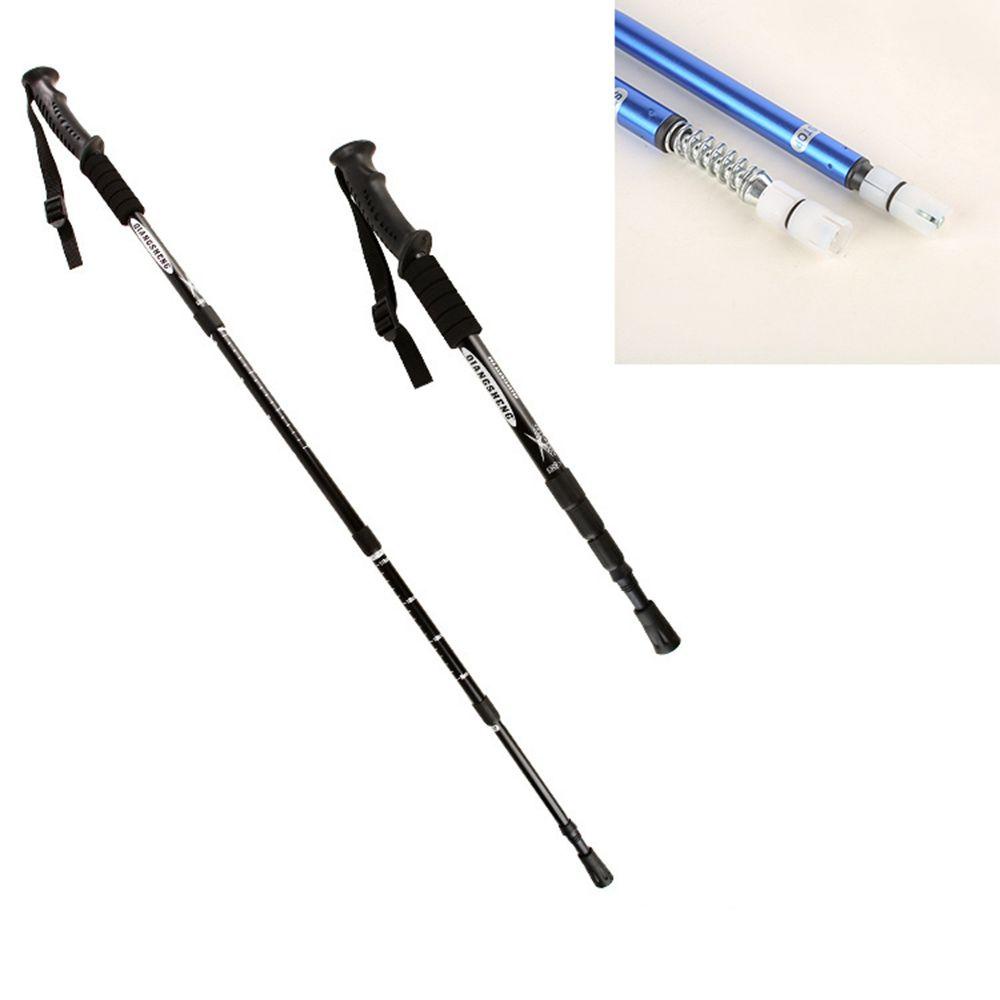 Top Nordic Walking Sticks53~110cm Karet Anti Shock Tips Pelindung Tongkat Berjalan