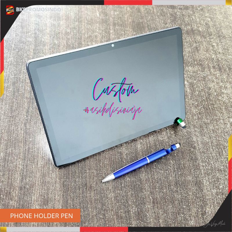 

Pulpen Custom Nama,Phone Holder & Stylush in One | Stock Terbatas