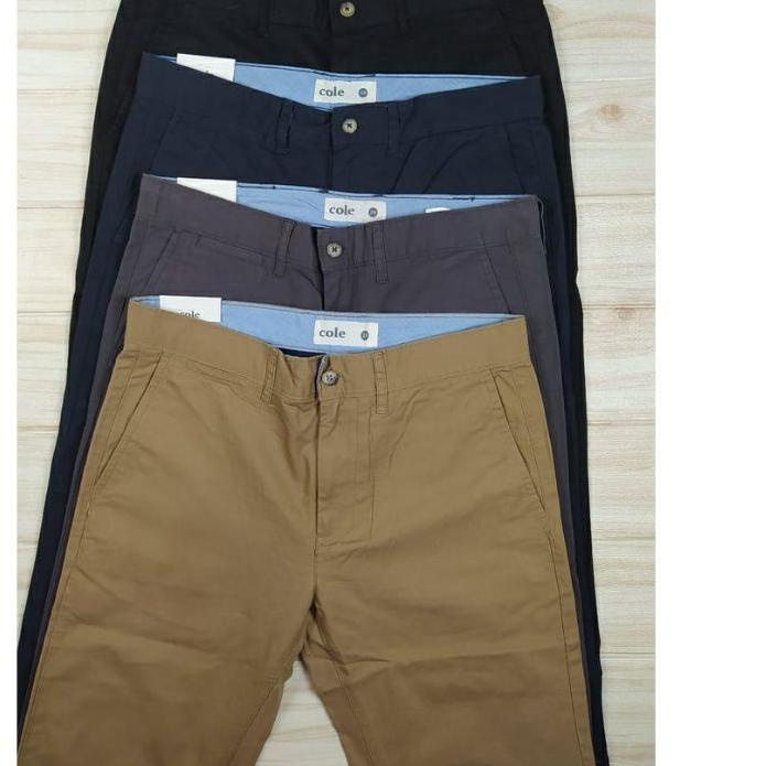 Celana Chino COLE & DETAILS Slimfit Original ✔