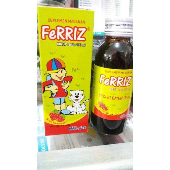 FERRIZ SYR 100ML PENAMBAH DARAH