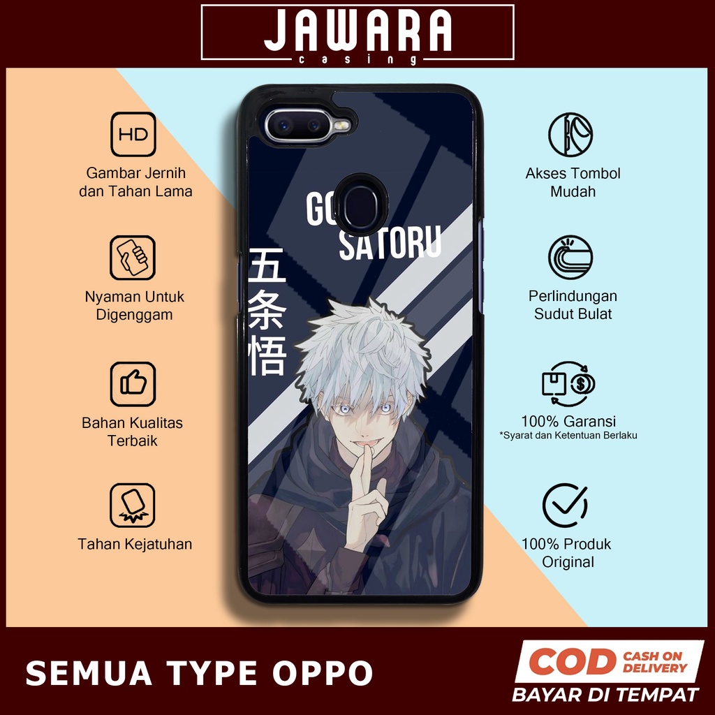 Case Oppo F7 F9 F11 Case Hp Oppo F7 F9 F11 Premium Glossy Jawara Casing [JJK1] Casing Hp Aesthetic K