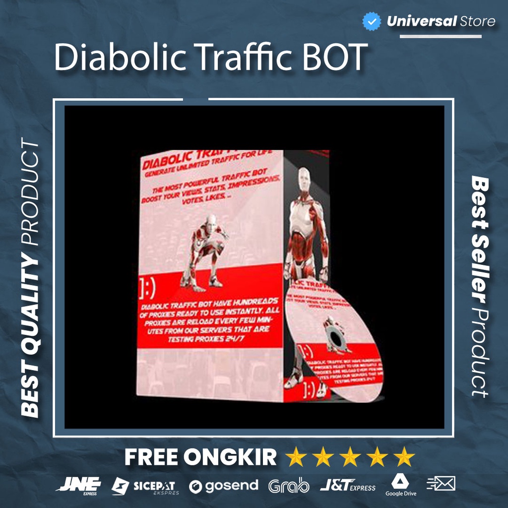 Program Meningkatkan Live Traffic Diabolic Traffic BOT Lifetime Full Version Software Aplikasi