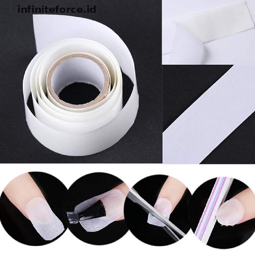 Infiniteforce.id Tape Perekat Silk Fiberglass Proteksi Kuku