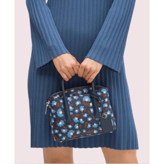 BOOKED MINI MARGAUX SATCHEL PARTY FLORAL KATE SPADE