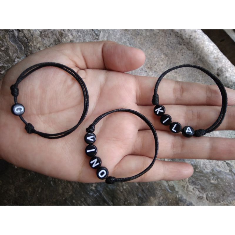 Gelang Huruf Untuk Balita Dan Anak-anak