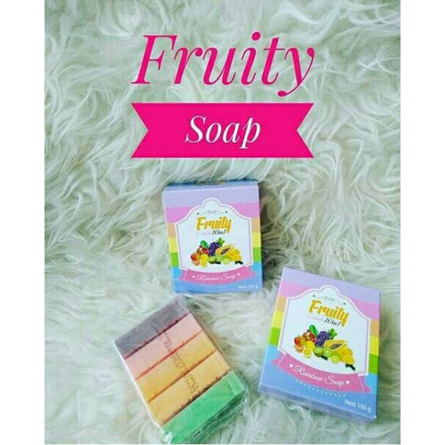 FRUITY SOAP - FRUITAMIN BPOM ORIGINAL