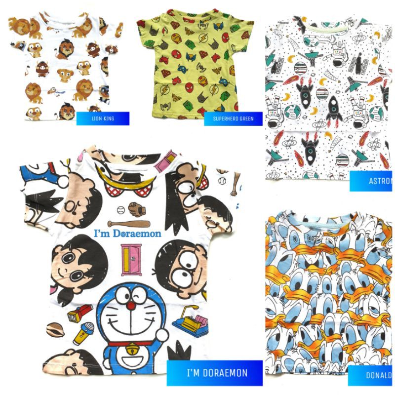 Kaos Anak Laki Print Tee LOOPIE KIDS