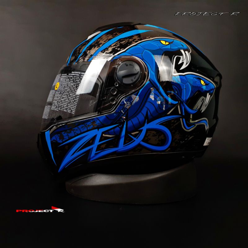 ZEUS ZS811 AL48 BLACK BLUE