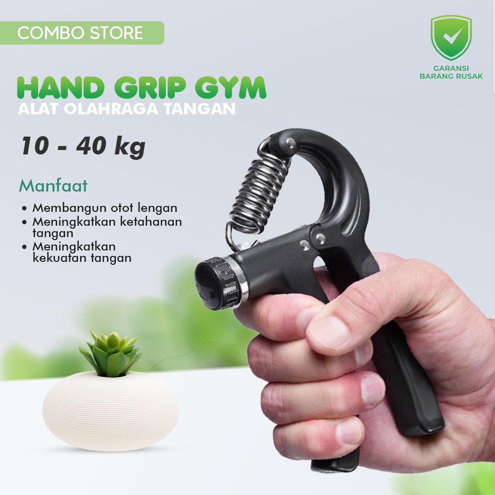 Alat Olahraga Pelatih Otot Tangan Hand Grip Gym 10-40 Kg