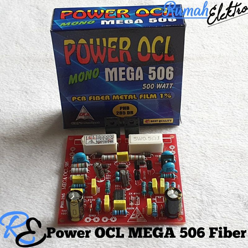 KIT DRIVER SOCL 506 MEGA OCL 506 FIBER METAL FILM by CKJ