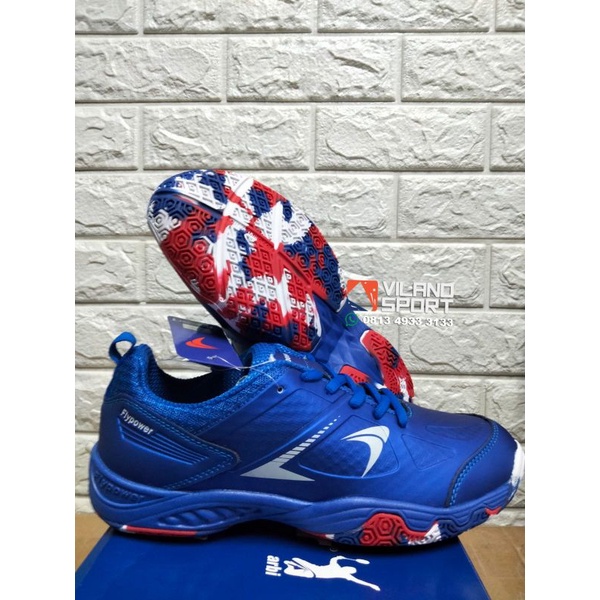 Sepatu Badminton Flypower Losari 4 Blue