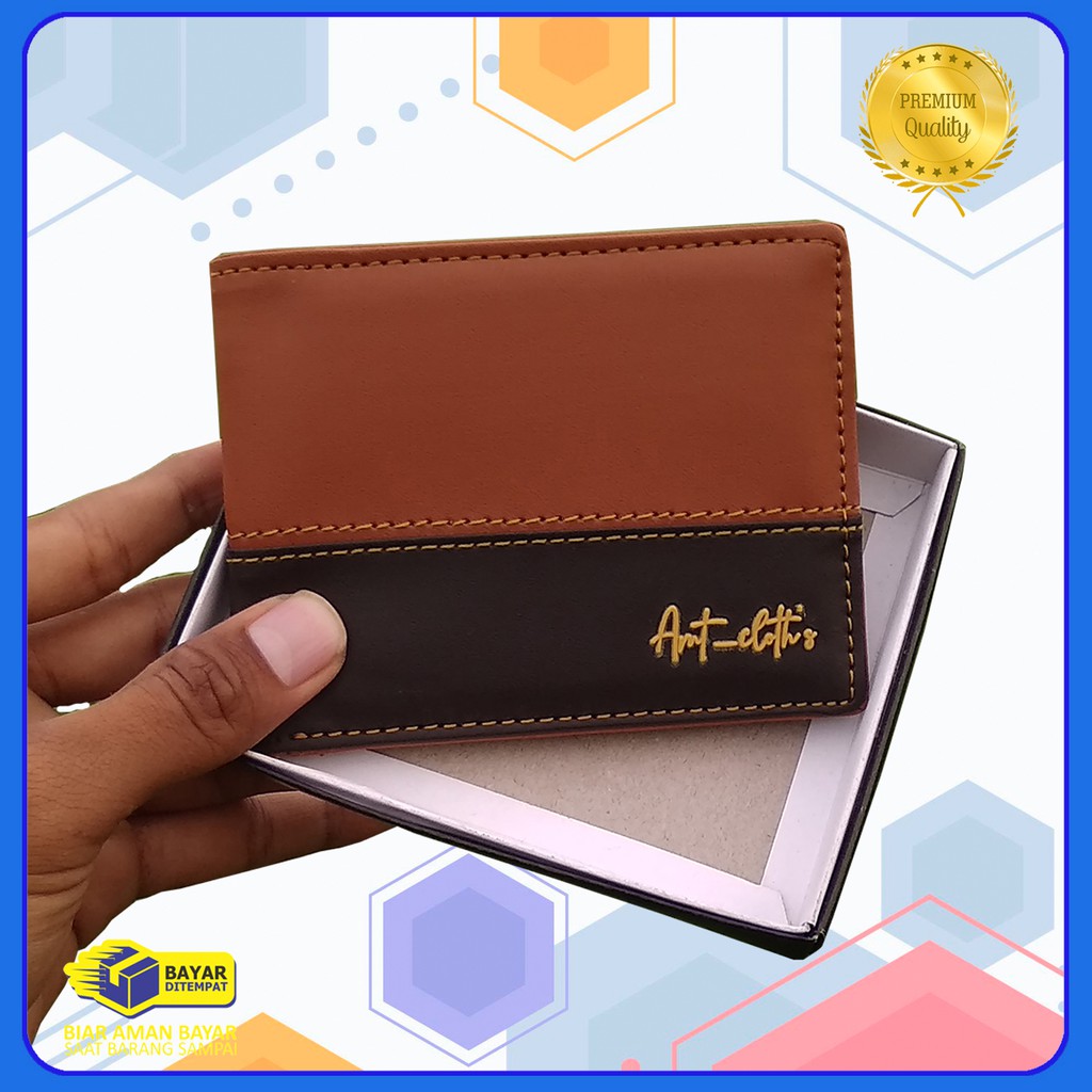 Dompet Pria Original sintetik amt distro Exclusive kasual COD