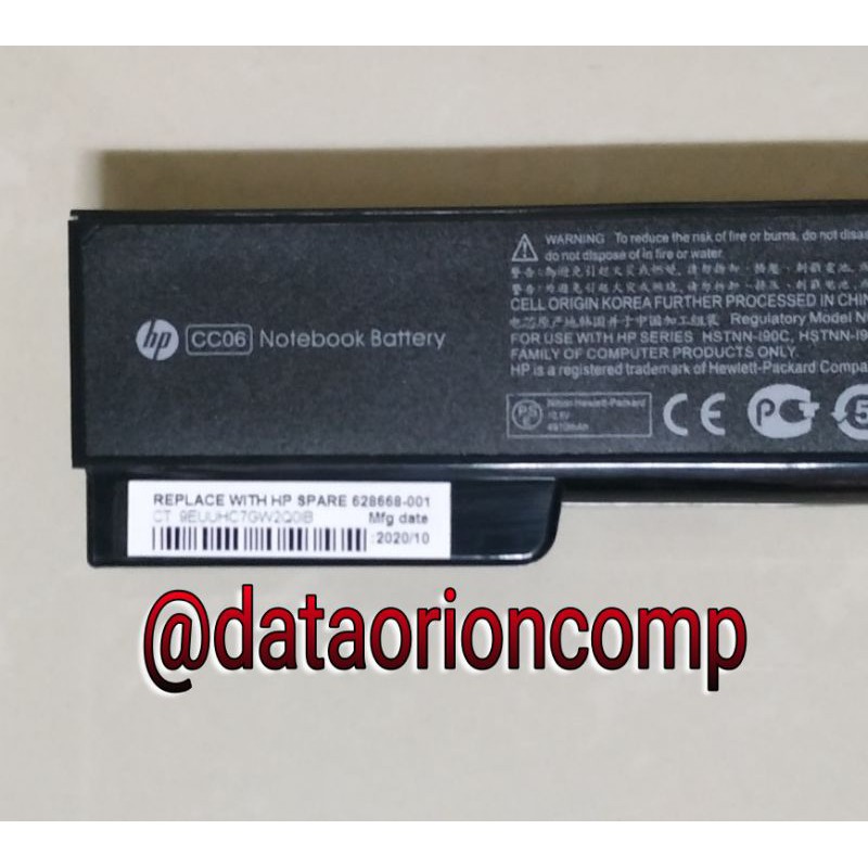 Baterai Battery HP 8460 8460P 8470P 6470B 6570B 6460B 6565B 6560B CC06