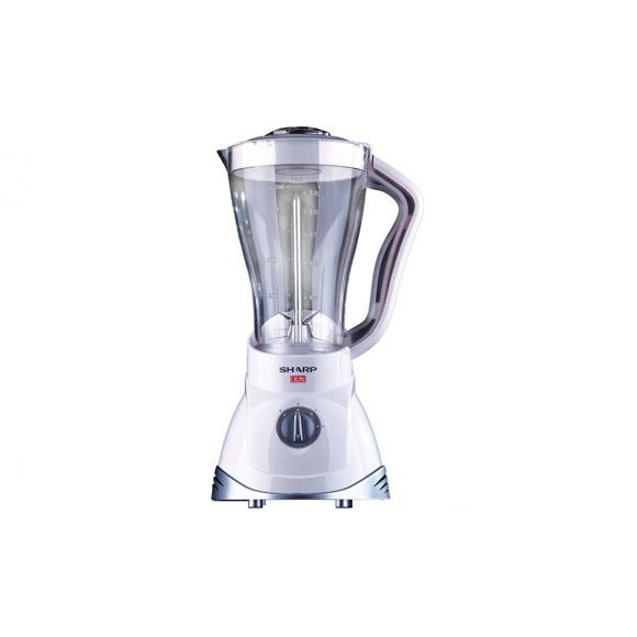 SHARP EM 125 L (W) Libre Blender + penggiling 400 W 1500ml 1,5L pisau stainless steel 2 kecepatan