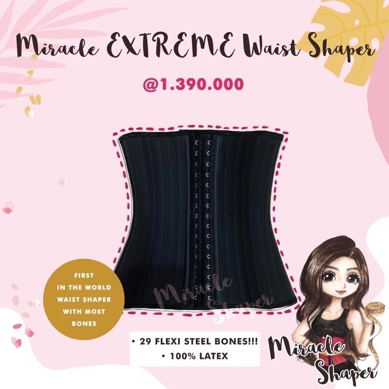 preloved miracle extreme waist shaper size s  98  jual murah