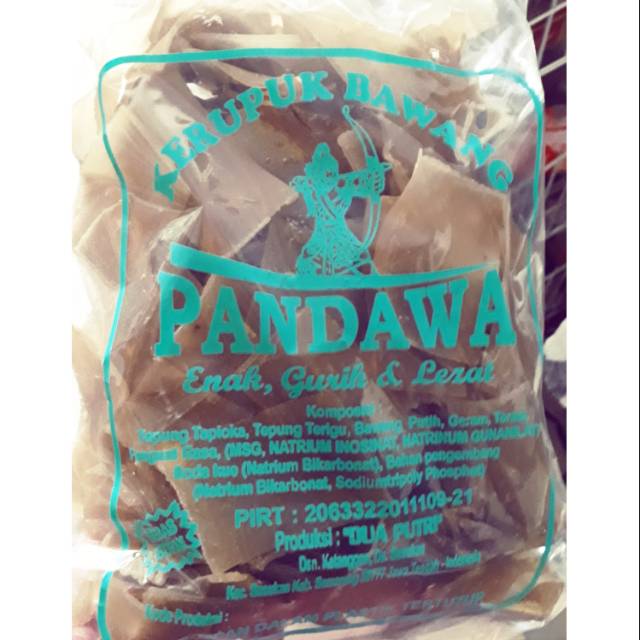 

Kerupuk Bawang Pandawa