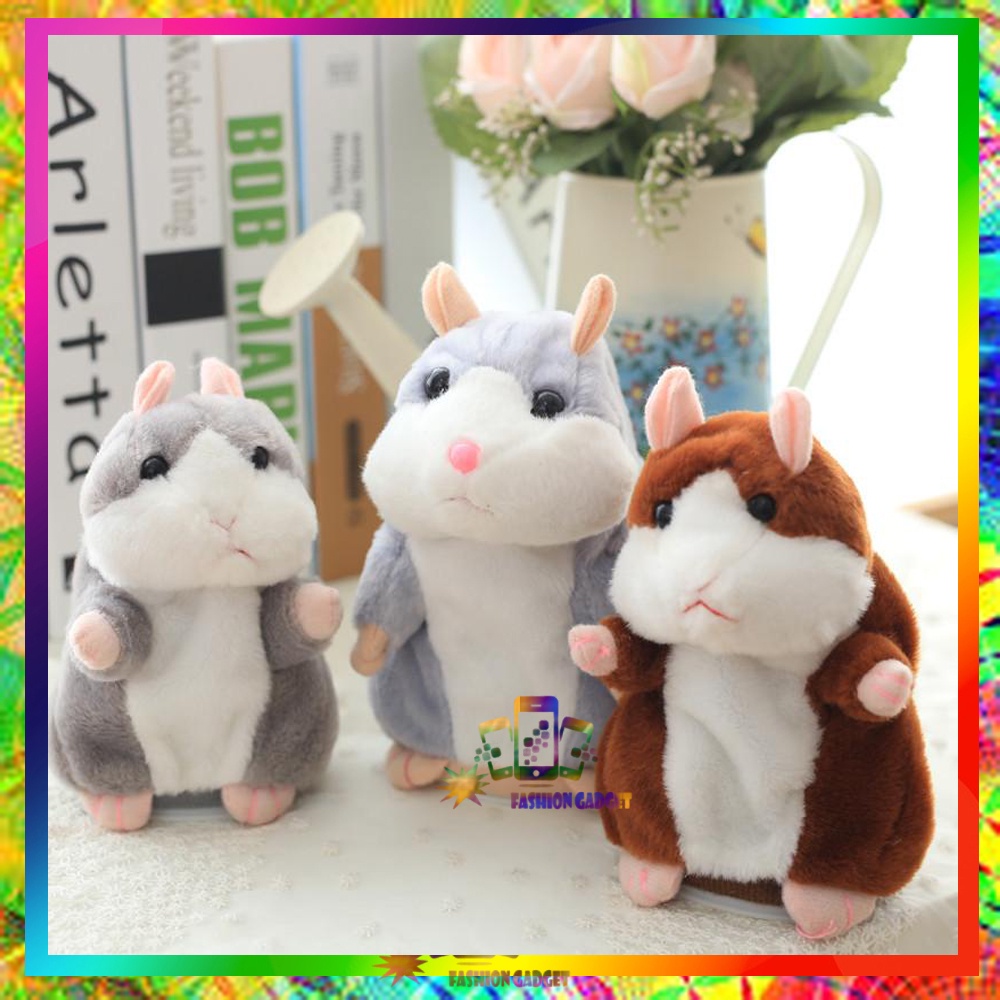 Talking Hamster Toys Mainan Anak Bisa Bicara  Boneka Peniru Suara Mainan Bayi mainan Mainan Boneka