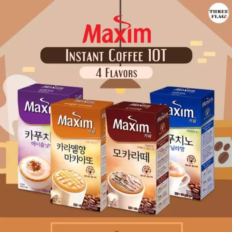 KOPI KOREA MAXIM LATTE ECERAN