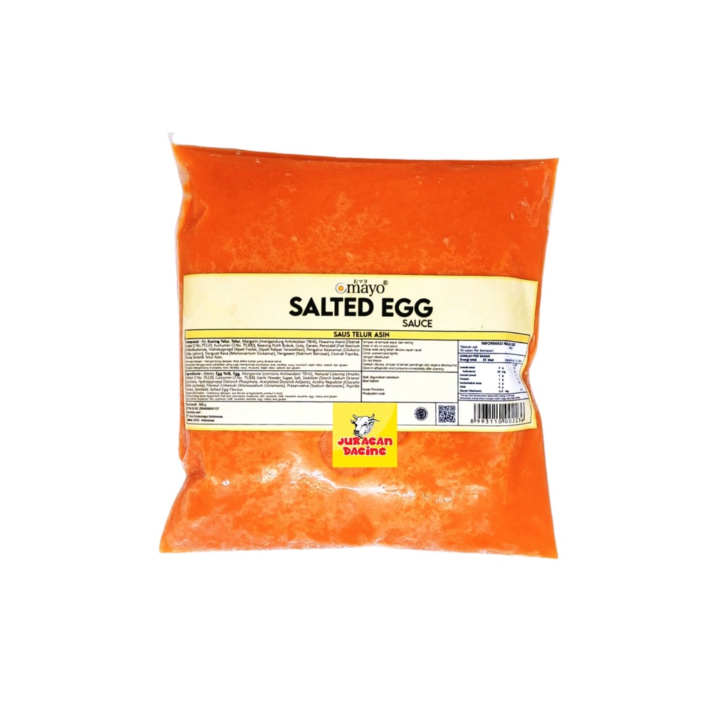

Saus Salted Egg Sauce Telur Asin Resto Quality 500 gr