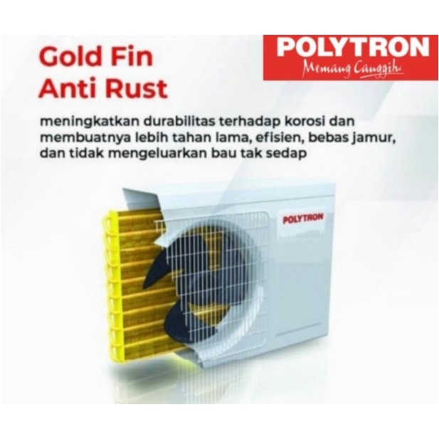 Polytron AC 1 PK 1PK Deluxe 790Watt PAC-09VH Gold Fin 09VH PAC09VH