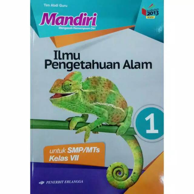 Buku Mandiri Ipa Smp Mts Kelas Vii Penerbit Erlangga Shopee Indonesia