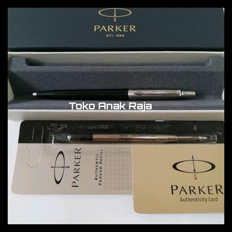 

HOT LIST PAKET 1 KLIK: 1 PC PARKER JOTTER BLACK BALLPOINT+1 PC REFILL BP BARANG TERUPDATE