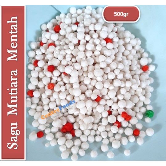 

Sagu Mutiara MENTAH - Pacar Cina Sago Seeds Pearl | 500gr [ Harga Per 0,5 Kg ]