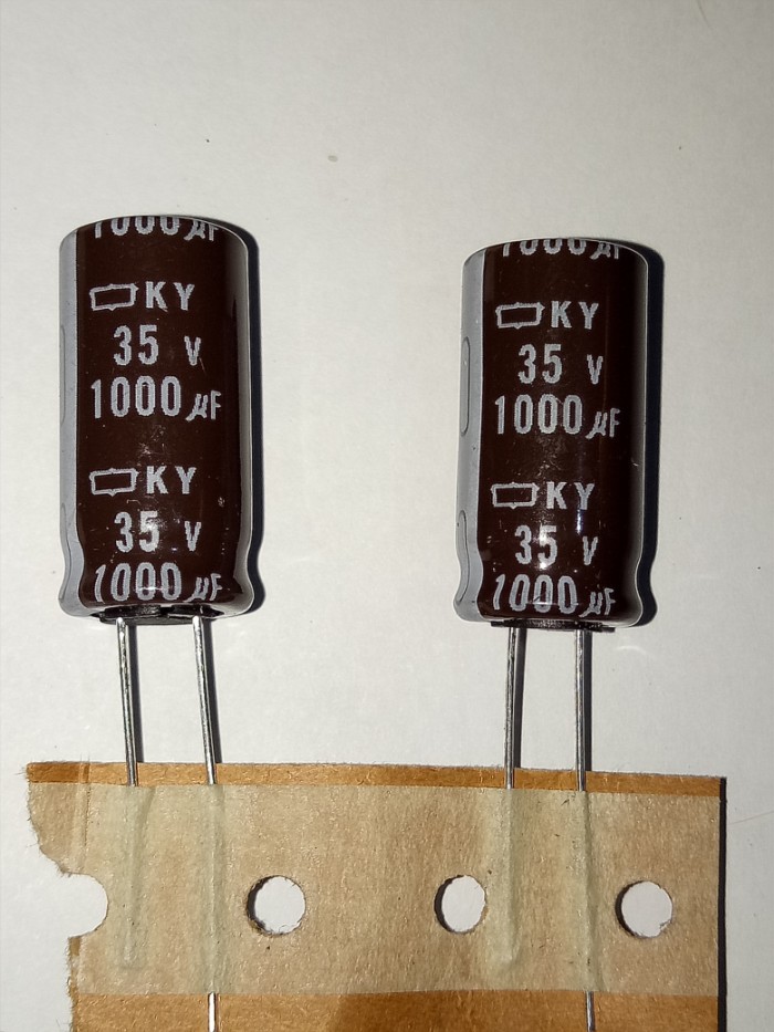 ISI 2PCS [PAS-9085] KAPASITOR ELCO 1000uF 35V