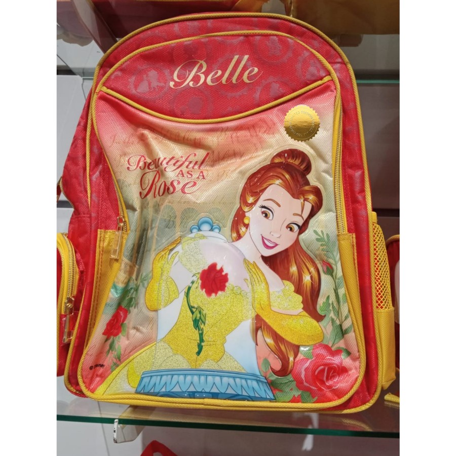 Sale Mainan: Tas Backpack Disney Princess Belle Big Size Original