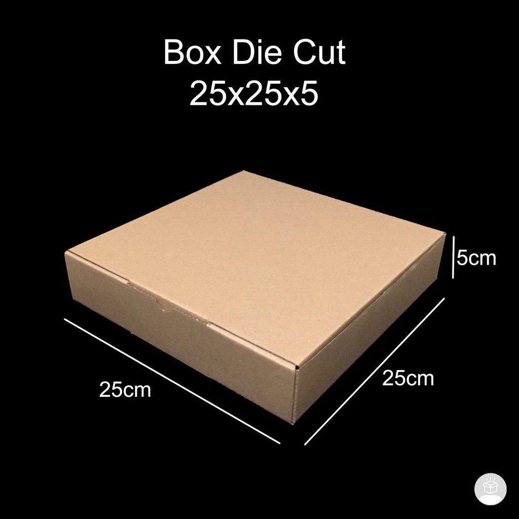 

Box 25x25x5 CM, box pizza / box kue / box baju / box hampers